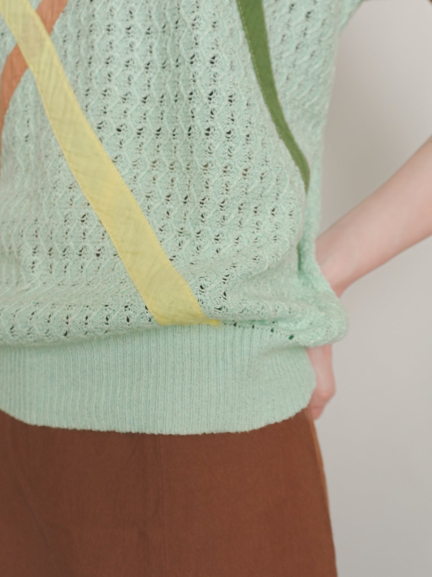 Pastel Crochet Summer Knit