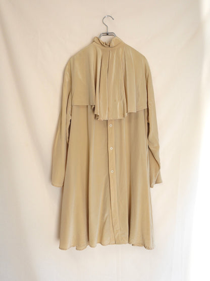 Silk Back Frill Blouse