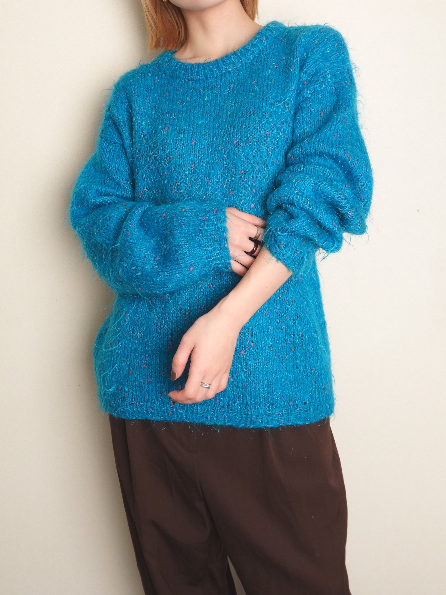 Mix Blue Knit