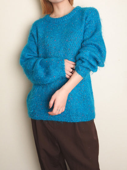 Mix Blue Knit