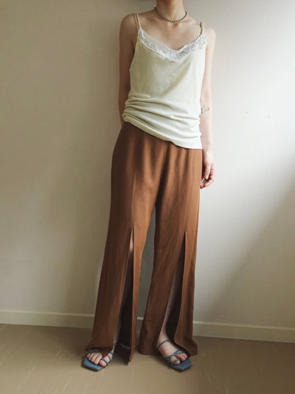 Italy Slit Pants