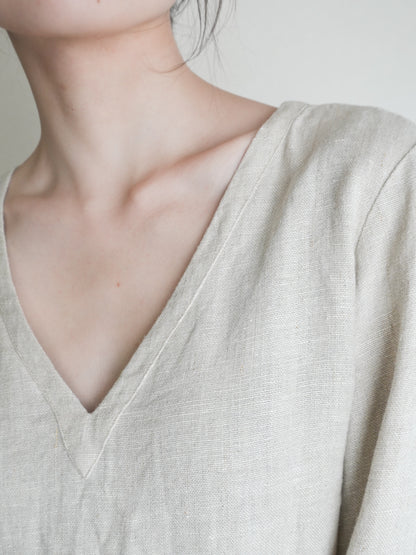 "agnes b." Linen Onepiece