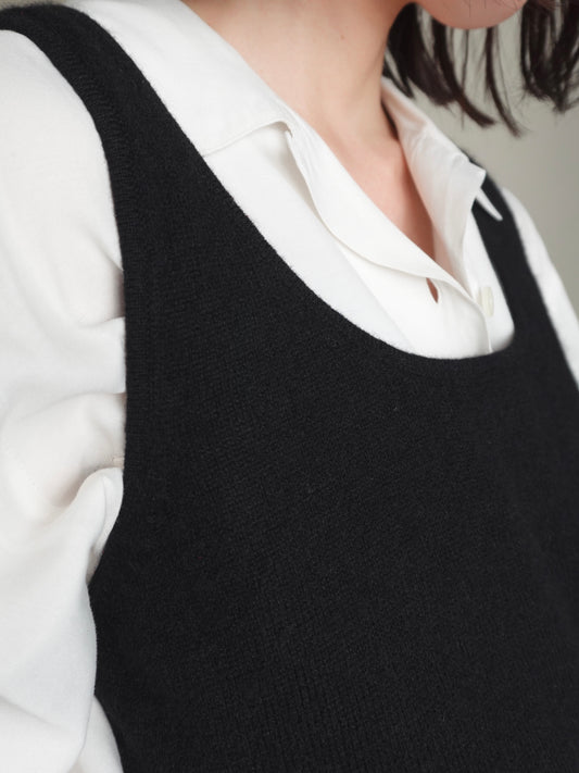 Cashmere Knit Vest