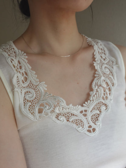 Euro Lace Underwear Tank