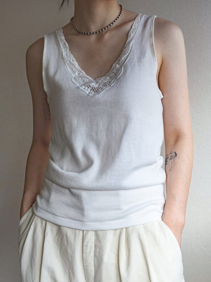 Euro Lace Underwear Tank