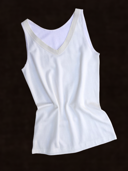Euro Lace Underwear Tank