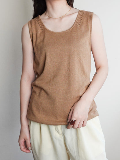 Silk Sleeveless Tops
