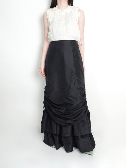 Tiered Draw cord Skirt
