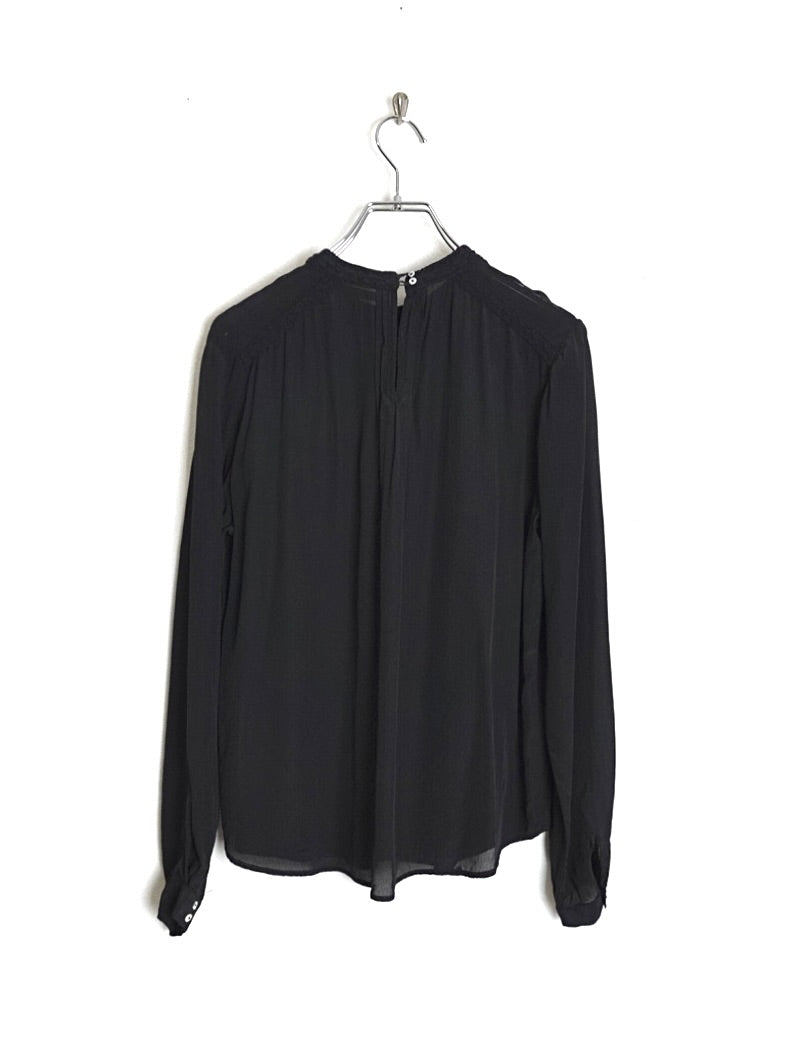 Lace Chiffon Blouse