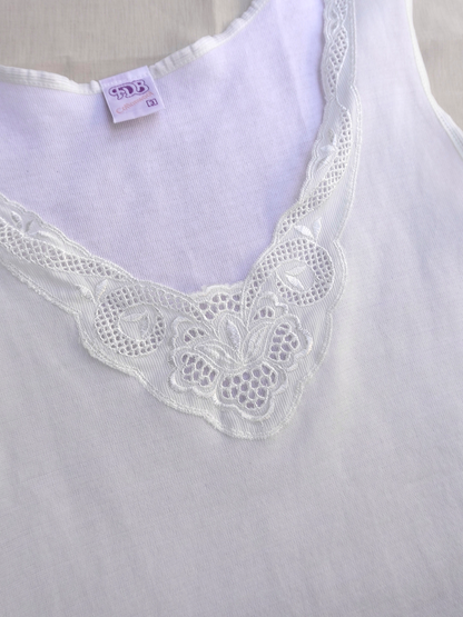 Euro Lace Underwear Tank