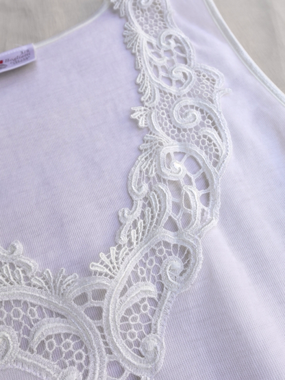 Euro Lace Underwear Tank