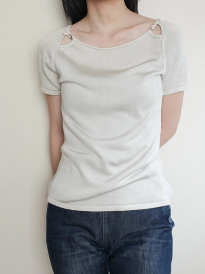 Shoulder Cutout Tops