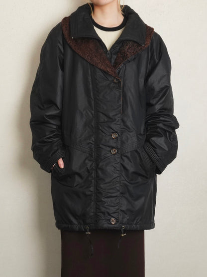 Nylon Layered Coat