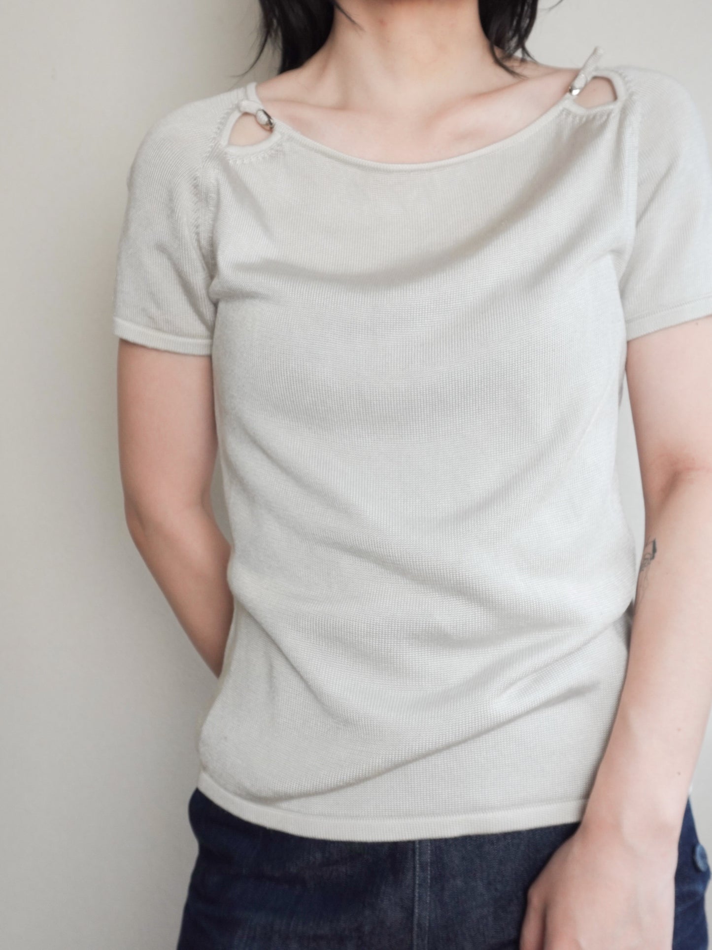 Shoulder Cutout Tops