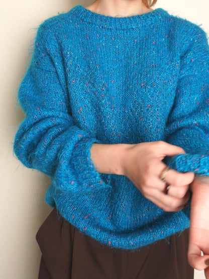 Mix Blue Knit