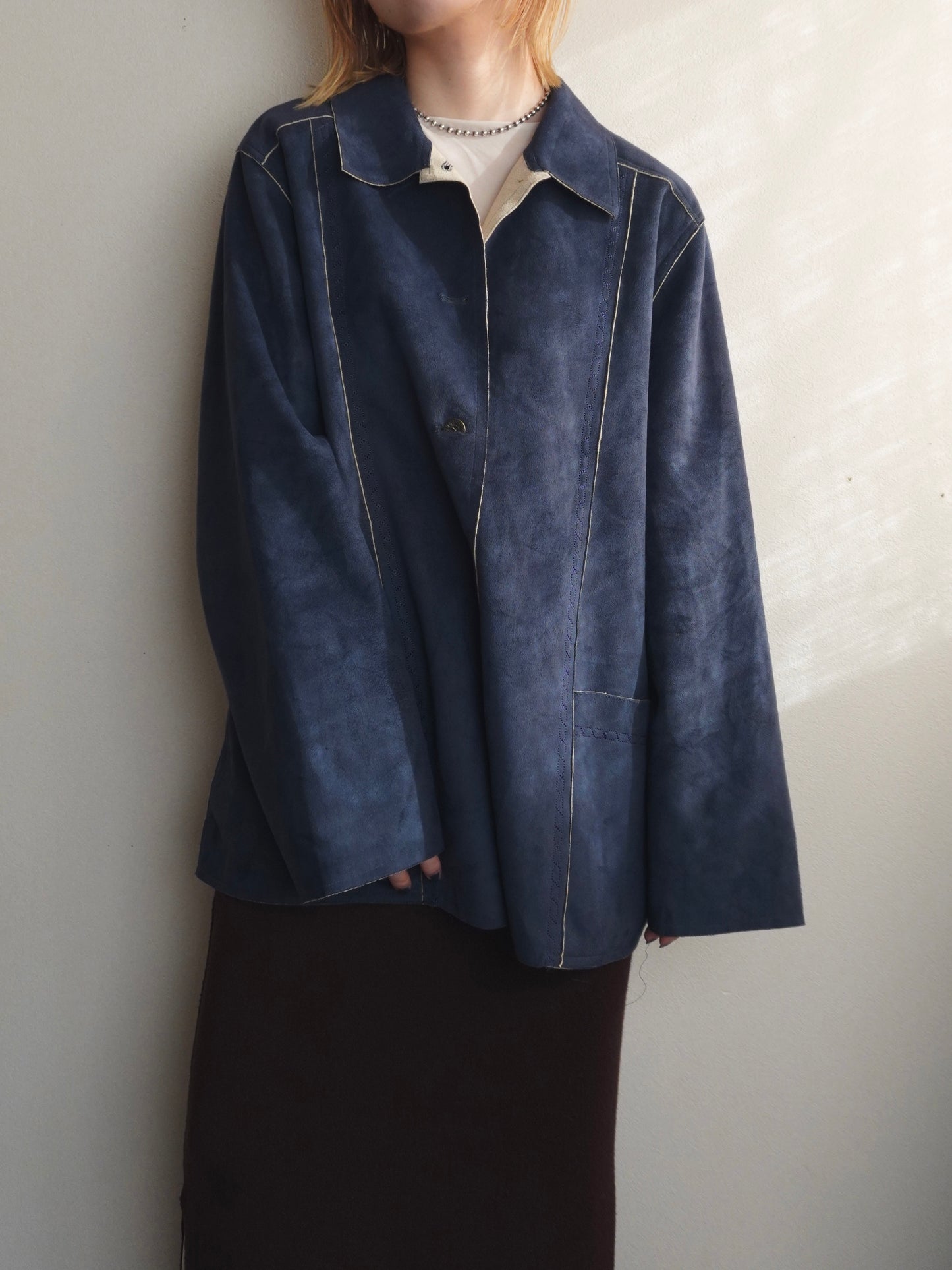 Fake suède "alfred dunner" Shirt