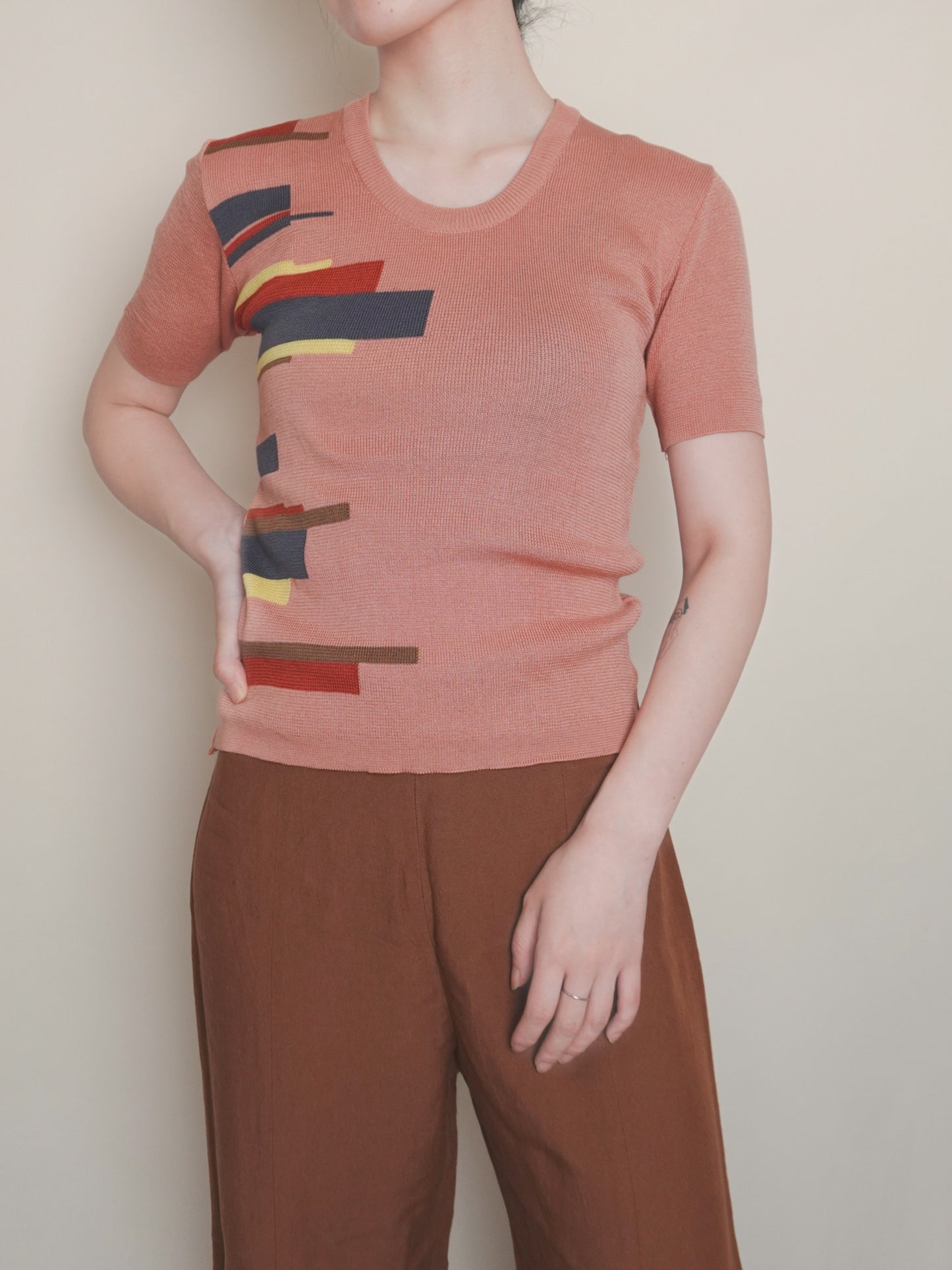 Abstract Summer Knit