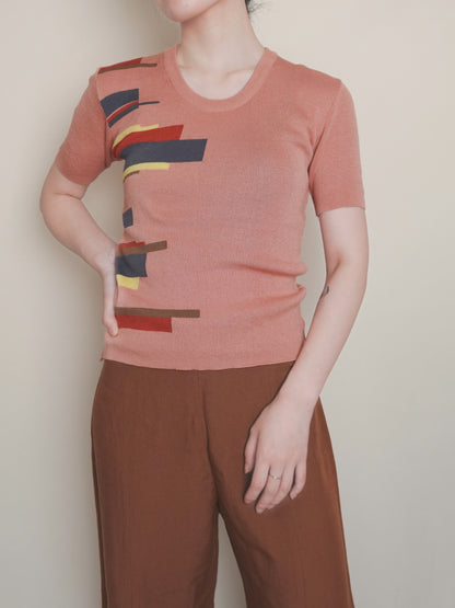 Abstract Summer Knit