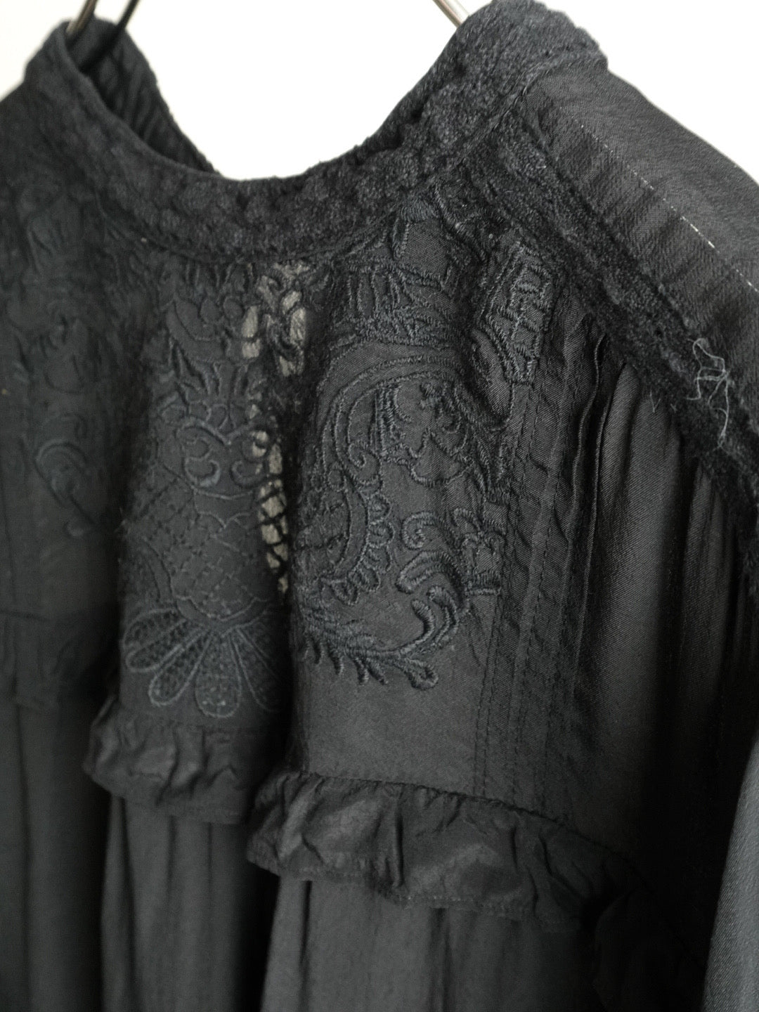 Lace Chiffon Blouse