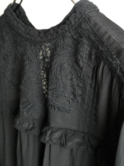 Lace Chiffon Blouse