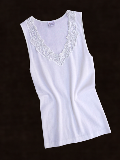 Euro Lace Underwear Tank