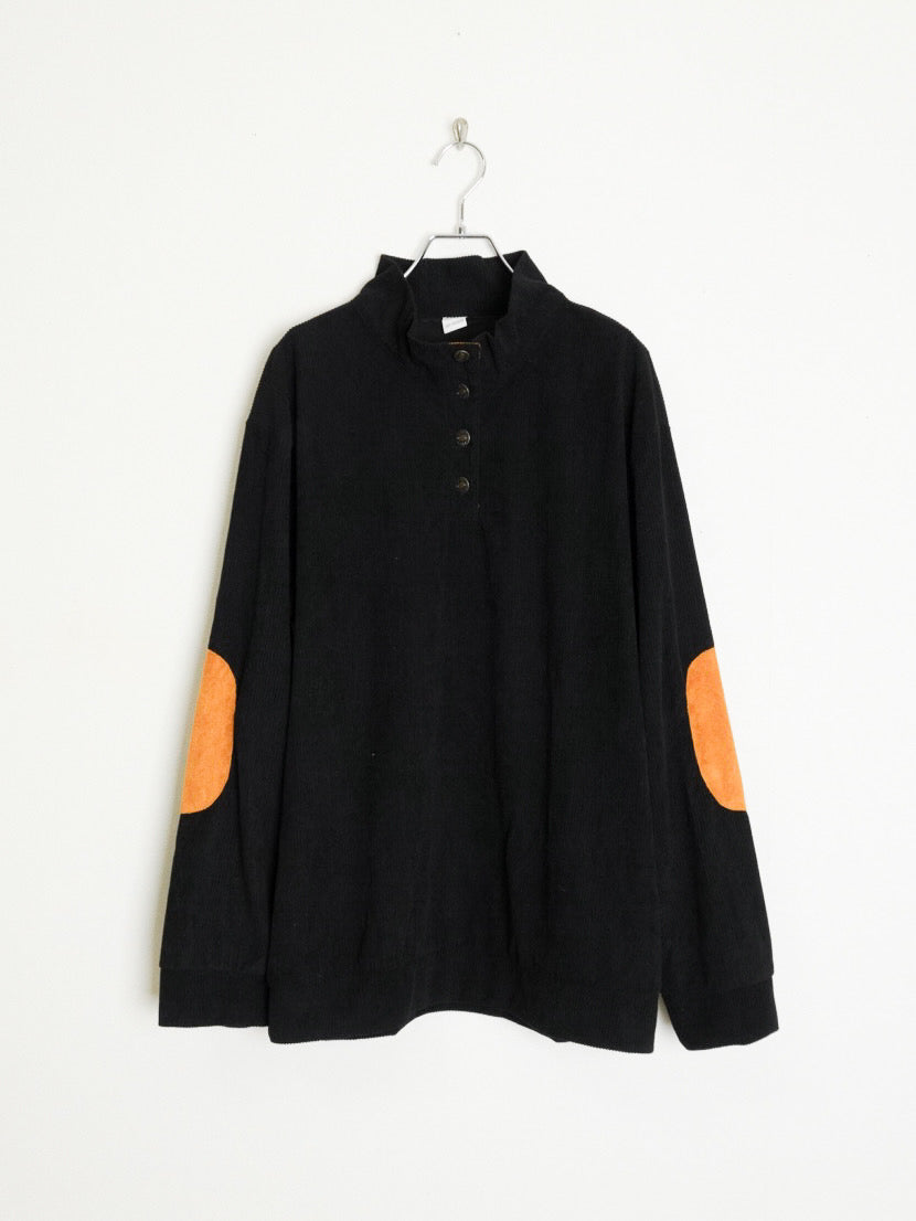 Elbow Patch Corduroy Tops