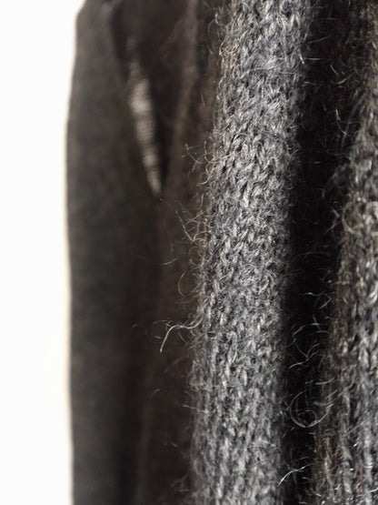 Elbow patch Vneck Knit