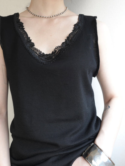 Euro Lace Underwear Tank