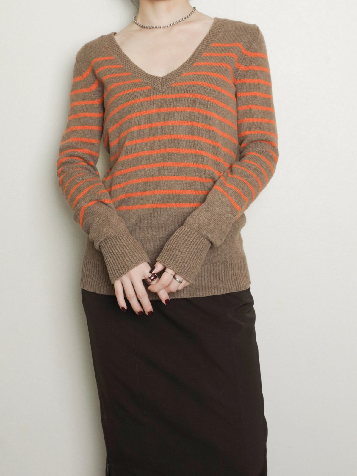 GAP Cotton Border Knit