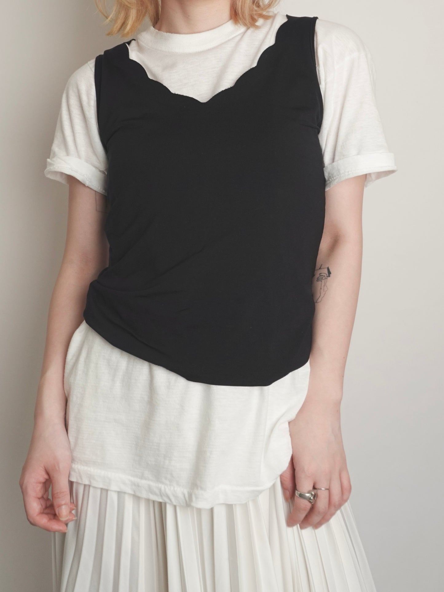 Cutting Sleeveless Tops