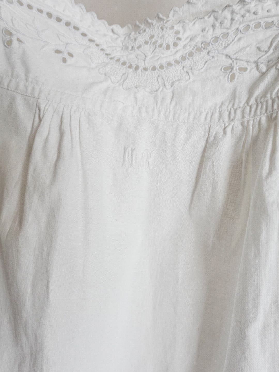 Cutwork Lace Night Dress