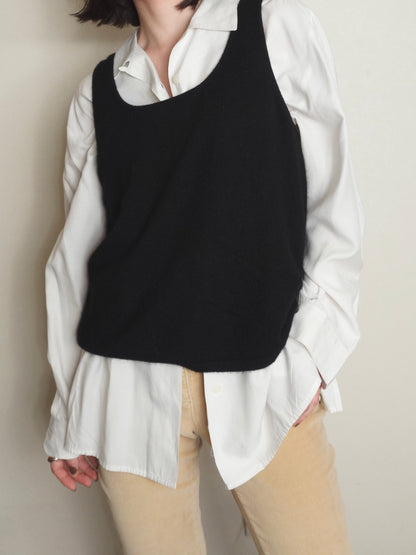 Cashmere Knit Vest