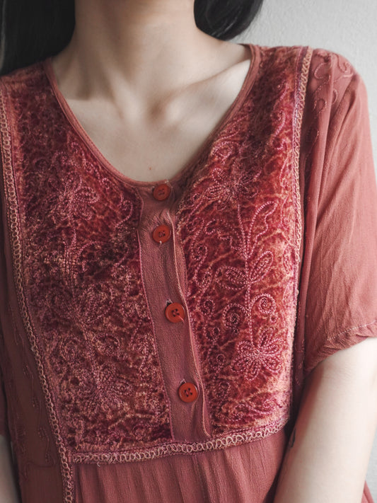Embroidery Onepiece