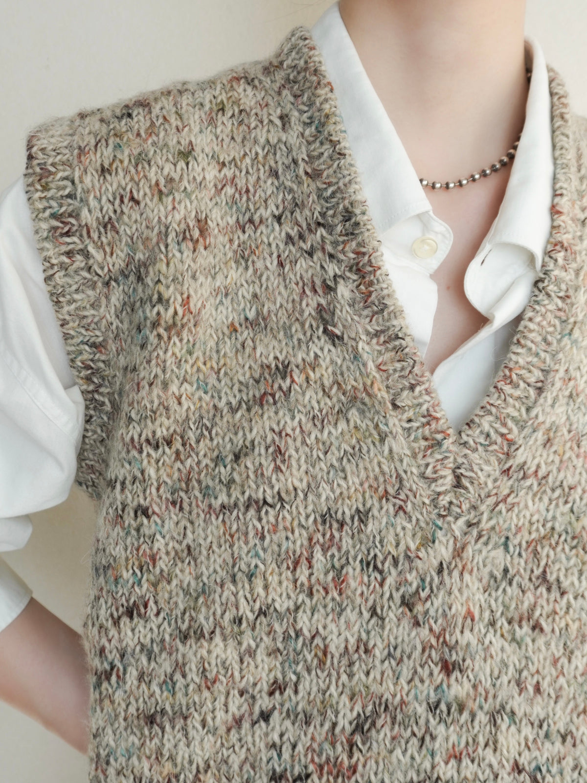 Mix Knit Vest