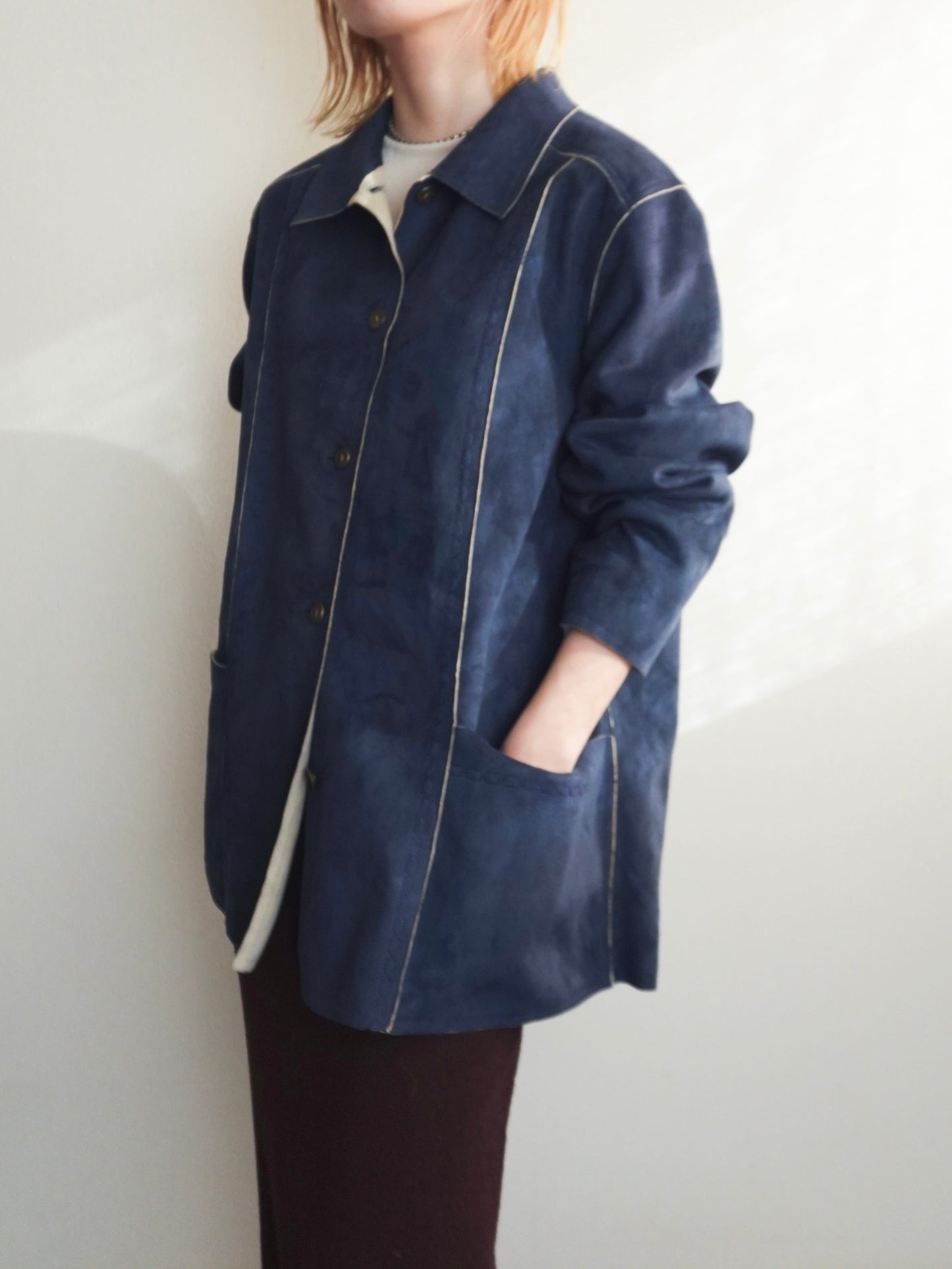 Fake suède "alfred dunner" Shirt