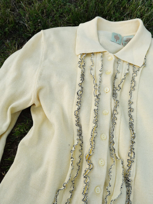Frill line Cardigan