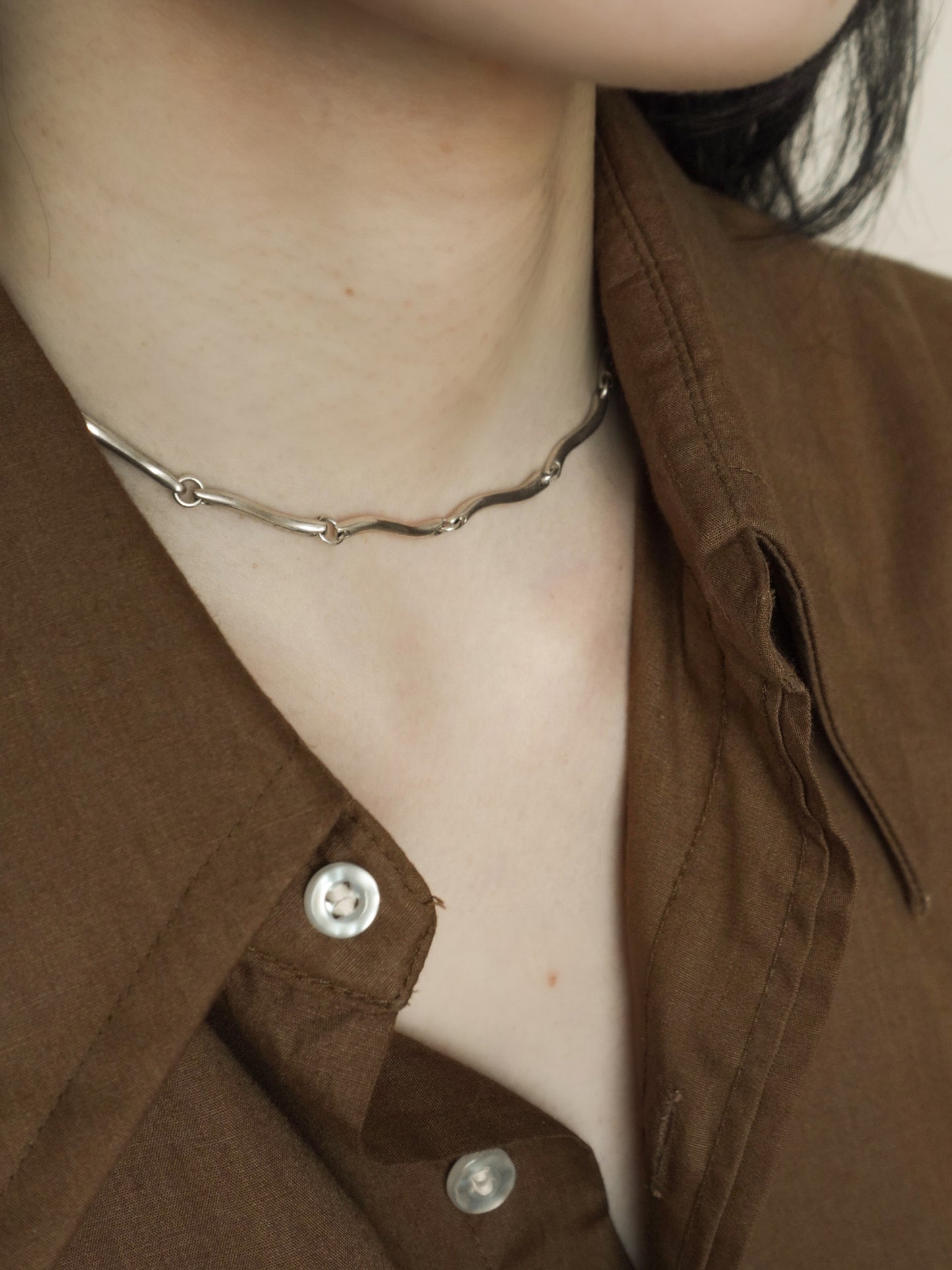 Wave Chain Necklace