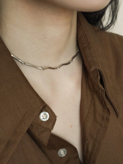 Wave Chain Necklace