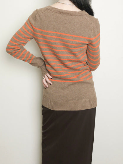 GAP Cotton Border Knit