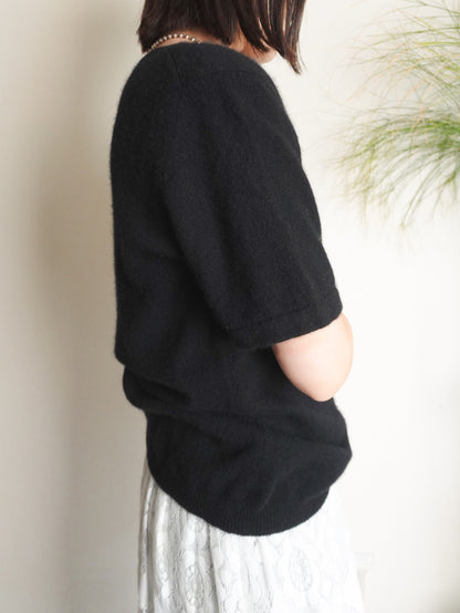 Cashmere Half sleeve Knit