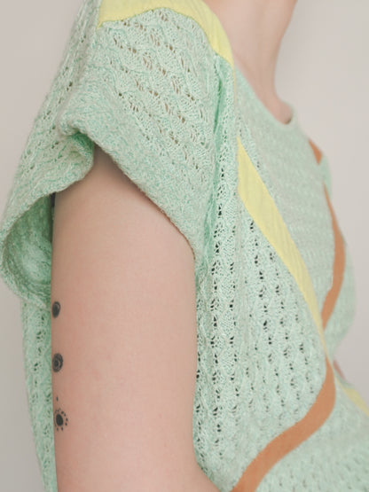 Pastel Crochet Summer Knit