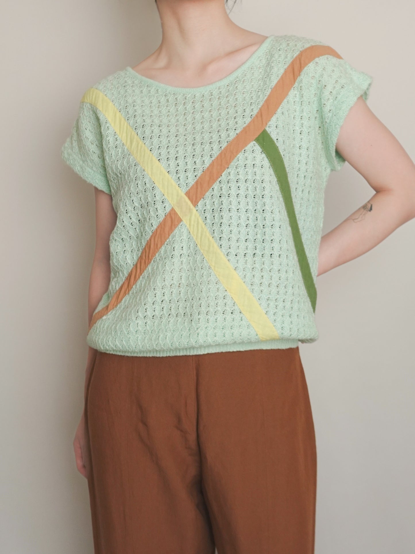 Pastel Crochet Summer Knit