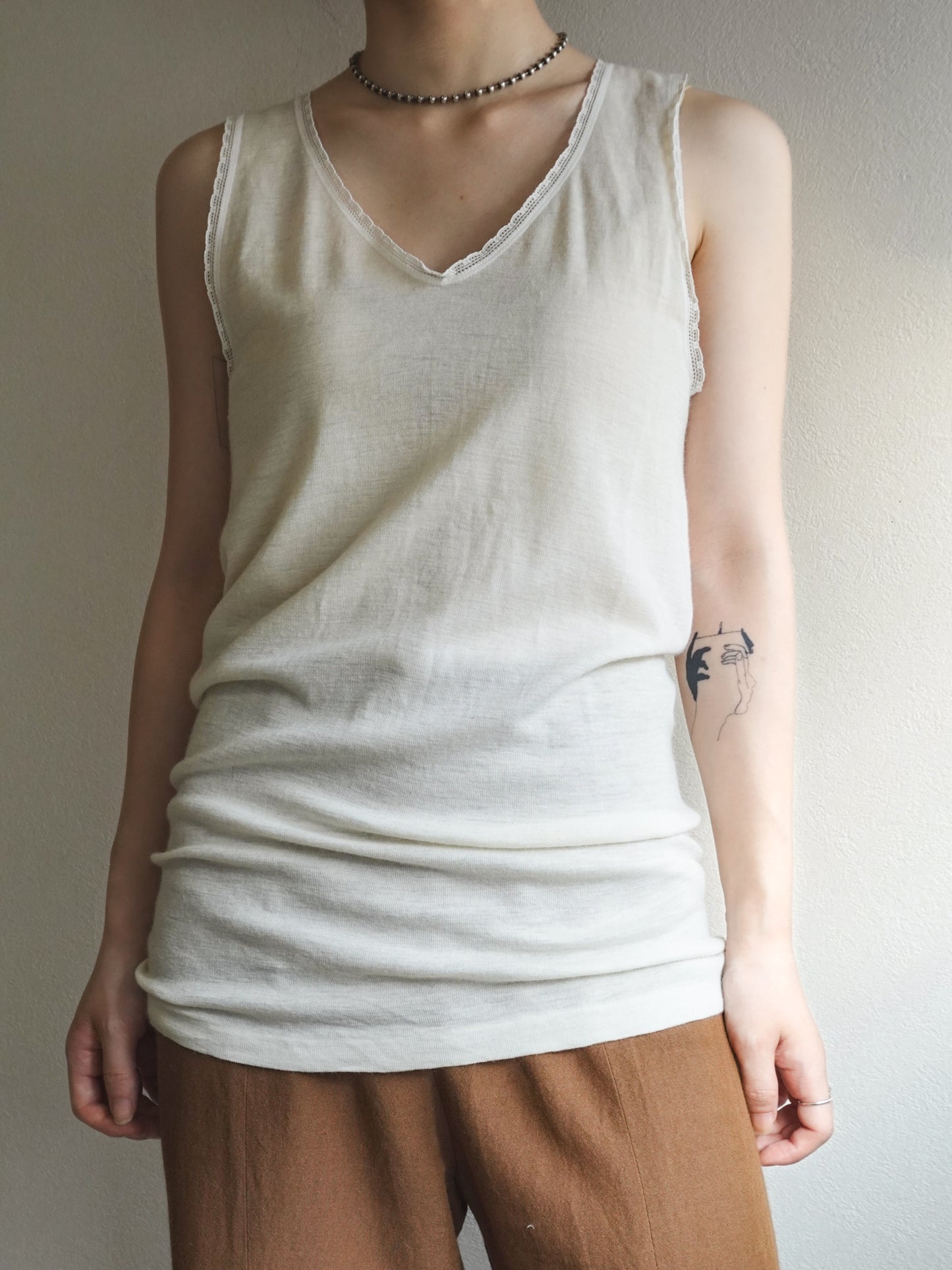 Euro Lace Underwear Tank