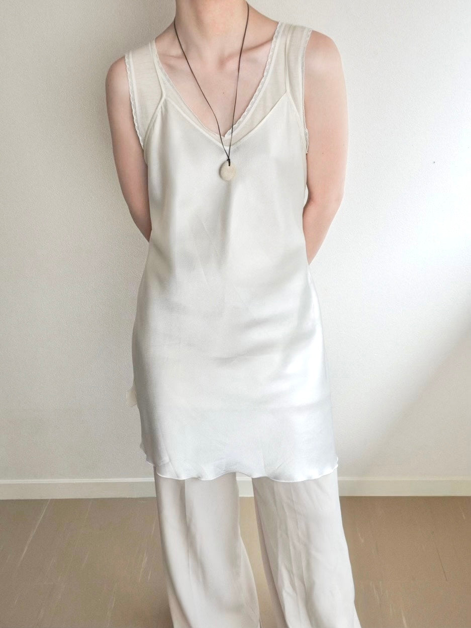 80s~ Satin Camisole Onepiece