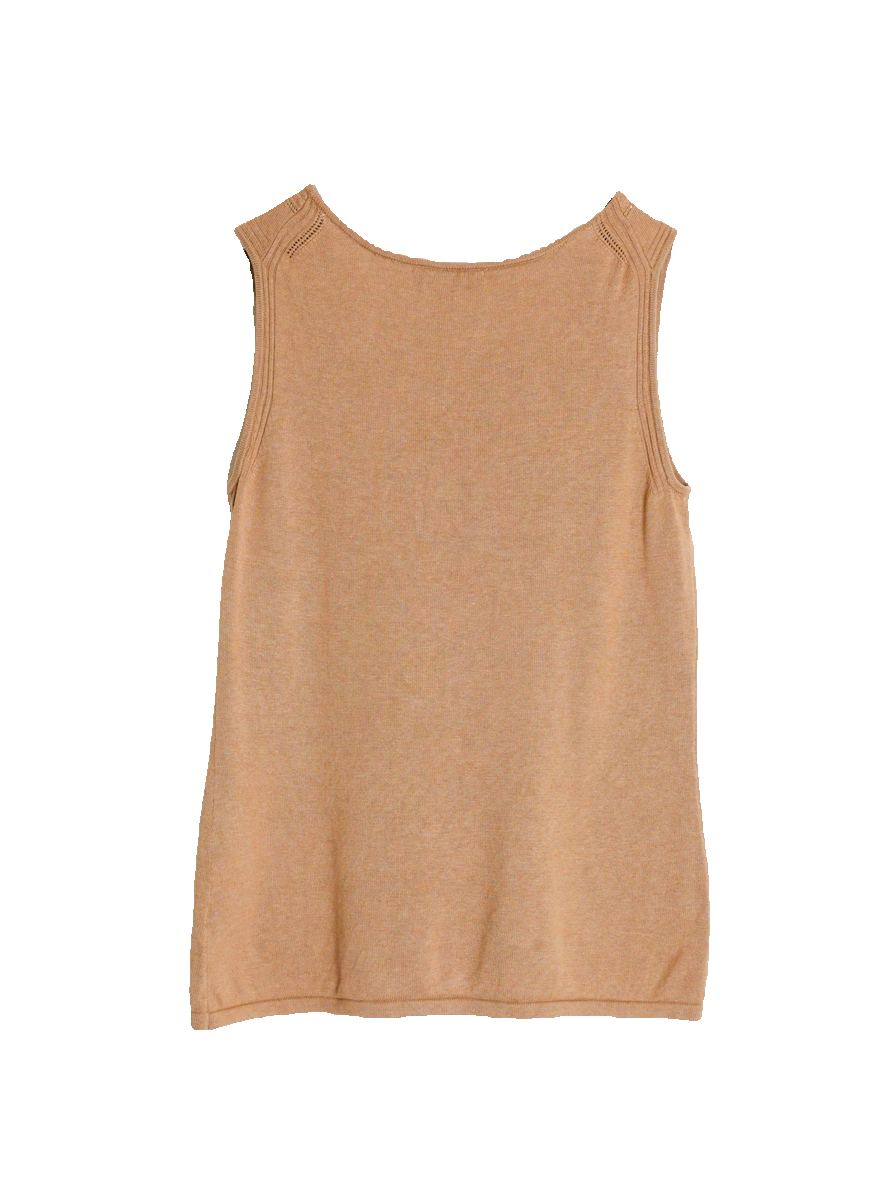 Silk Sleeveless Tops