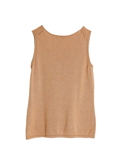 Silk Sleeveless Tops