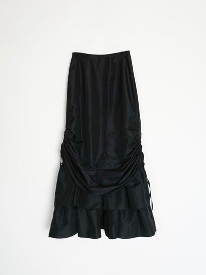 Tiered Draw cord Skirt