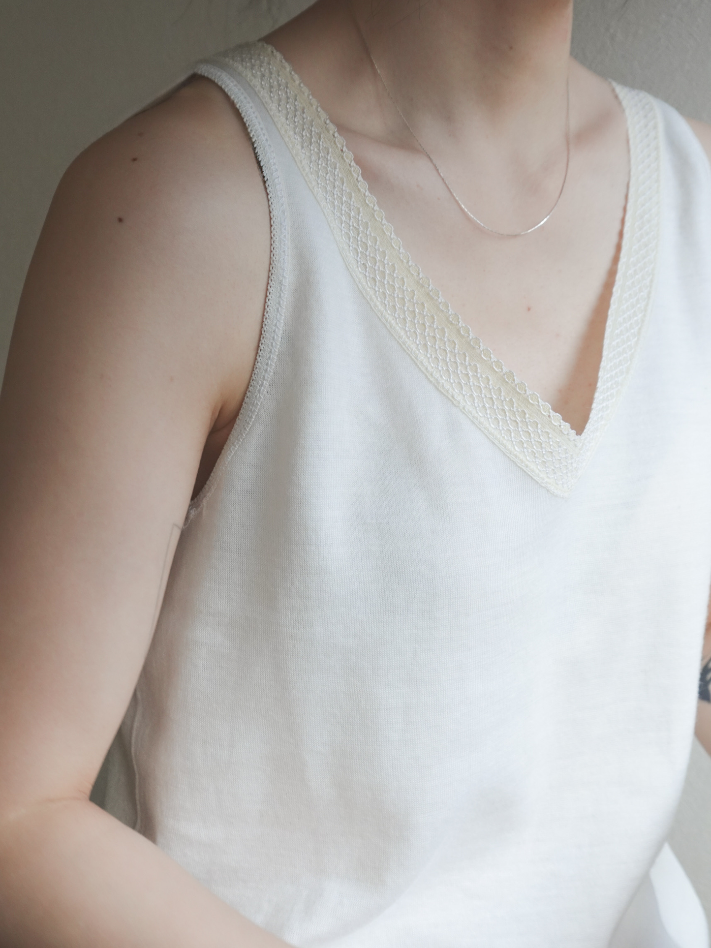 Euro Lace Underwear Tank