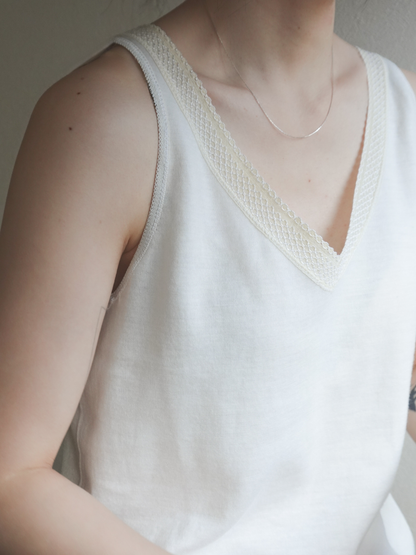 Euro Lace Underwear Tank