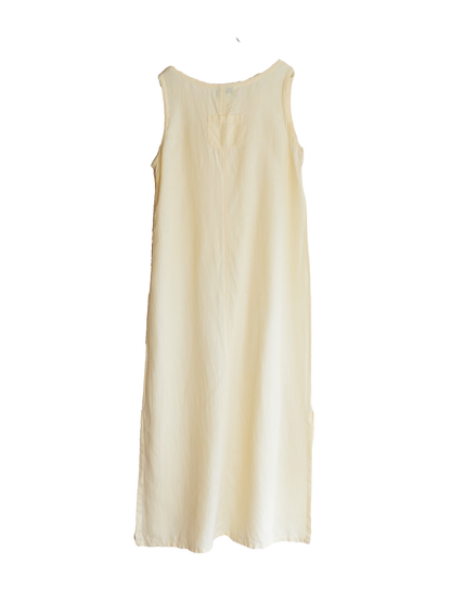 Linen Sleeveless Onepiece